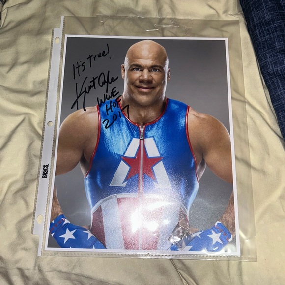 WWE Kurt Angle official autograph - Picture 2 of 3
